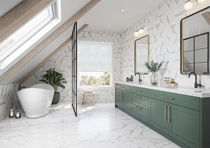 Roma (FR), Cloud - Twist&Fit Roller Blind - Image 7